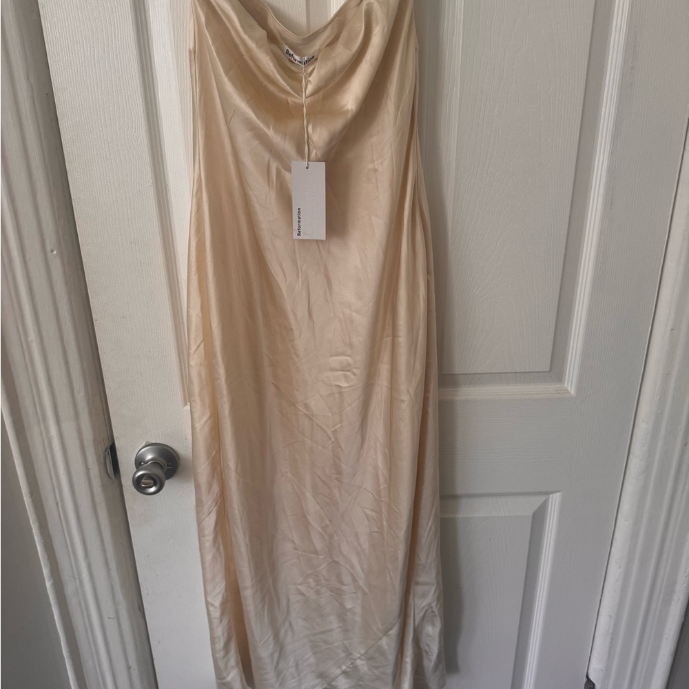 Reformation Joana Silk Dress / Size S - Picture 6 of 7